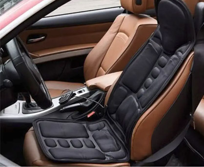 Массажная накидка на сиденье авто с подогревом