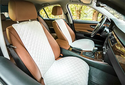 Автомобильные накидки из алькантары ТРОКОТ